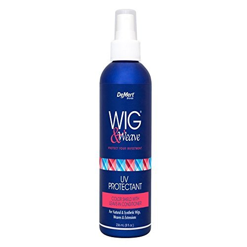 [DEMERT] WIG & WEAVE UV PROTECTANT COLOR SHIELD WITH LEAVE-IN CONDITIONER 8OZ