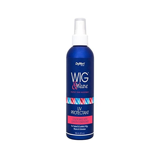 [DEMERT] WIG & WEAVE UV PROTECTANT COLOR SHIELD WITH LEAVE-IN CONDITIONER 8OZ