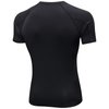 Black Compression Shirts Men Short Sleeve Workout Gym T-Shirt Running Tops Cool Dry Sports Base Layer Undershirts