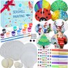 Lanwexy Sea Shell Painting Kit for Kids DIY Painting Present for Girls Boys Christmas Day Arts & Crafts Kit for Age 4 5 6 7 8 9 10 11 12 13 Year Old Birthday Day