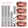 Peel Off Lip Liner Stain - Long-Lasting, Smudge-Proof, Waterproof Nude Matte Lip Tint, Non-Fading Peel Off Lip Color, Effortless Precision & Full Coverage, Vegan & Cruelty-Free, #2 Neutral Mauve