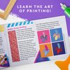 NATIONAL GEOGRAPHIC Kids Screen Printing Kit - Arts and Crafts Silk Screen Printing Kit with Fabric Paint, Frame, Stencils & Squeegee Plus Drawstring Bag & More, Screen Print, Silkscreening Kit