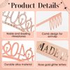 RUMIA Rose Gold 40th Birthday Crown & Sash for Women Glitter 40th Rhinestone Tiara Made in 1984 Sash 40th Birthday Gifts for Women 40th Birthday Decorations Party Supplies