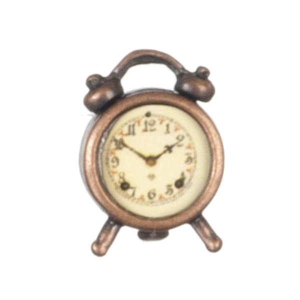 Dollhouse Miniature 1:12 Scale Antique Alarm Clock #G7002