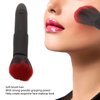 Electric Makeup Brush 10 Gears Rechargeable Multifunctional Waterproof Blush Brush Face Brush Comfortable Soft for Home Travel Makeup