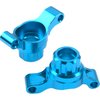 Vgoohobby Aluminum Front Steering Knuckle Carrier Blocks & Rear Stub Axle Carrier Hub Set Compatible with Tamiya TT02 1/10 RC On Road Touring Car Upgrade Parts