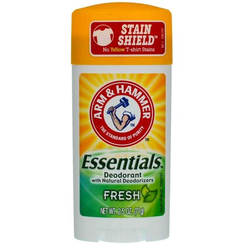 ARM & HAMMER Essentials Natural Deodorant Fresh 2.50 oz (Pack of 7)