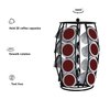 K Cup Carousel Coffee Pod Holder Kcup Organizer Coffee Station Coffee Décor Storage for Counter, Holds 20 Coffee Pods, No Assembly Required, Black