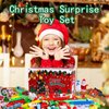 boveeny 138Pcs Premium Christmas Party Favors Set, Bulk Christmas Goodie Bag Stuffers, Christmas Classroom Prizes, Christmas Themed Toys, Christmas Favors Gifts for Boys, Girls