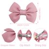 80Pcs Hair bow Clips 2Inch Mini Hair Clips for Baby Fine Hair Grosgrain Ribbon Bows Metal Alligator Clips Non-slip Baby Hair Clips for Baby Girls Infants Toddlers 40 Colors in Pairs