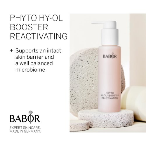 BABOR Phyto Hy-Ol Booster Reactivating, Antioxidant Daily Facial Cleanser with Green Coffee, Soothes and Reinvigorates Dull Skin, Non-Drying