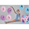 50PCS Gymnastics Party Latex Balloons - Sport Gymnastics Game/Girl Dance Party Baby Shower Birthday Party Supplies Decorations Balloon