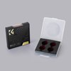 K&F Concept 4 Pack ND/PL Filter Kit Compatible with DJI Osmo Action 4, ND8/PL ND16/PL ND32/PL ND64/PL Neutral Density Polarizing Multi-Function Filters for Osmo Action 4
