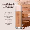 Mineral Fusion Full Coverage Foundation, Liquid Foundation - Warm 3- Medium to Tan Complexion w/Golden Undertones, Lightweight Matte Finish, Up to 12 Hr Hydration, Hypoallergenic & Vegan, 1 fl. oz