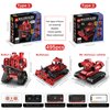 BEHOWL Technique Car Building Blocks Set, Science Kits for Kids Age 8-12, STEM 5in1 Remote & APP Control Tracked/Robot/Bulldozer/Tank, Building Toy Gifts for Boys Girls 8-16, (495 PCS)