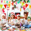 BenLouis Christmas Mini Coloring Activity Books Kids with Stacking Crayons Christmas Party Favors Bulk for Students Holiday Classroom School Gift Prizes Goodie Bags Stuffer （12set Coloring ）