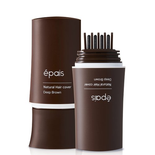 EPAIS Natural Hair Cover - Dark Brown Hair Color for Gray Hair Coverage Touch Up Pen | Root Cover Up Semi Permanent Hair Color | Root Touch Up Temporary Hair Color for Gray Hair Coverage - Deep Brown