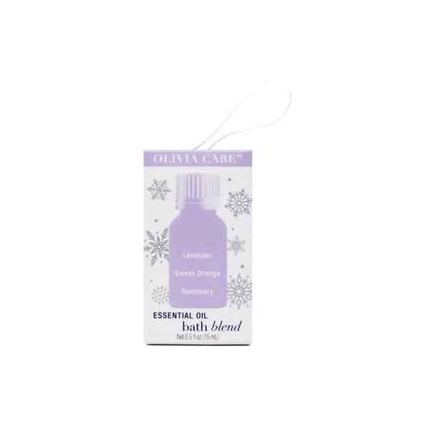 Oliva Care Essential Oil Bath Blend Lavender, Sweet Orange and Rosemary