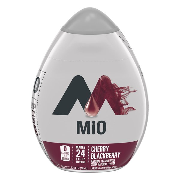 MIO Cherry Blackberry Liquid Water Enhancer 1.62 Fl Oz (Pack of 2)