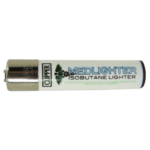 Bundle - 4 Items - Clipper "MedLighter" Refillable Butane Lighter 4 Pack