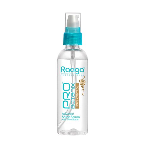 Raaga Professional Pro Botanix Anti-Frizz Hair Serum | 3.38 Fl Oz (100ml) | Hair Serum for Frizzy & Damaged Hair | Hair Growth Serum for Men & Women