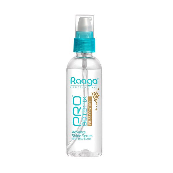Raaga Professional Pro Botanix Anti-Frizz Hair Serum | 3.38 Fl Oz (100ml) | Hair Serum for Frizzy & Damaged Hair | Hair Growth Serum for Men & Women