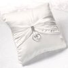 Cream Sash Rhinestone Ring Pillow RP870