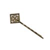 6 Retro Vintage Metal Hair Pin Bobby Pins Flower Bow Royal Square Bronze Accessories Women Girls