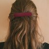 Matte Hair Barrettes for Women and Girls, 5Pcs Elegant Hair Clips, French Design Hair Pins for Thin Fine Hair, Flat Hair Accessories, for Short Medium Hair, Non-slip Strong Fixed Barrette