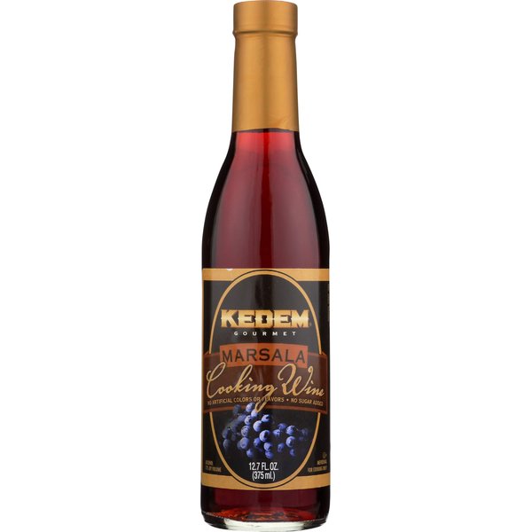 Kedem Gourmet Marsala Cooking Wine, 375ml, Certified Kosher
