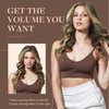 GOO GOO Clip in Hair Extensions Real Human Hair, 14inch 150g 9Pcs, 2/6/18 Balayage Brown to Dirty Blonde, Remy Human Hair Extensions Clip ins for Women, Natural Human Hair