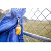Daisy Lane Hand Sanitizer Holder for Backpack Kids Travel Size Baseball Softball Keychain (Softball, Pack of 6)