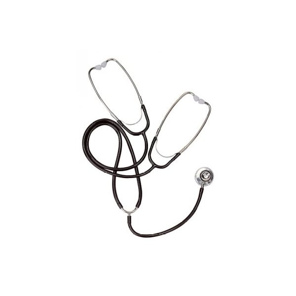 Labtron Teaching Stethoscope, Black, Student and Medical Assistant Accessories, 540