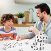 BYDEAS The Dice Game with Magnetic Force, Crossword Solitaire Game New Upgraded 12 Game Word Dice, Letters Set Word Games Suitable for Family Gatherings, Parties, Camping, Travel Scrabble