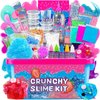 Crunchy Slime Kit,Sparkling Slime Making Kit,Foam, Jelly Cube Slime for Party Favors Kids Boys Girls Birthday Carnival Treasure Classroom Prizes