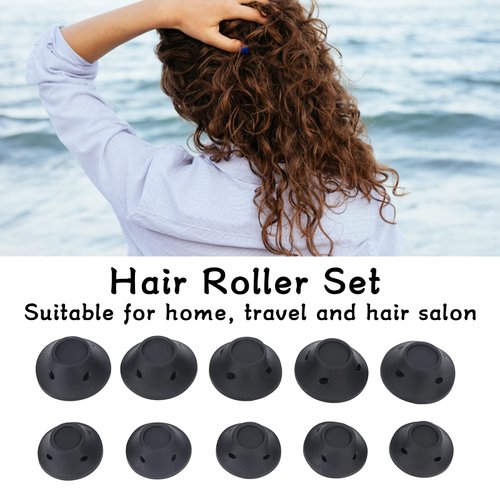 Hair Rollers, 20pcs Mushroom Shaped Hair Curler Hair Volume Roller Household Hair Styling Tools Silicone Hair Curlers Set Women Girls Hair Roller Tool Volumizing Hair Root Clip