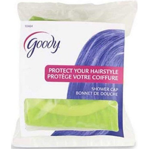 Goody 10464 Durable And Elastic Shower Cap (Pack of 6), Sized To Accommodate Any Hair Length