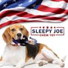 Republican Dogs Sleepy Joe Biden Novelty Dog Chew Toy Parody Doll Includes Squeaker Made with Durable Polyester Triple Stitching