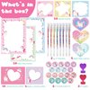 Unicorn Stationary Set - 98Pcs Kids Stationery Kit for Girls Ages 6,7,8,9,10-12 Years Old, Letter Writing Kit with Envelopes, Paper, Cards, Girls Toys 8-10 Birthday Gift - Unicorns Gifts for Girls