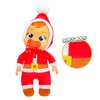Cry Babies Tiny Cuddles Christmas Claus - 9" Baby Dolls, Cries Real Tears, Santa Themed Pajamas