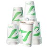 20 oz Compostable Paper Cups - Biodegradable Disposable White Paper Coffee Cups PLA Lined - Eco-friendly Hot and Cold Drinking Cups for Travel, Picnic, Party and Events (100)