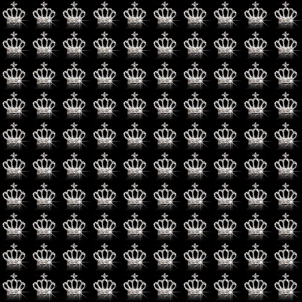 JERCLITY 100 Pieces 3D Silver Alloy Crown Nail Charms Studs Crown Diamonds Nail Art Nail Jewels Set Crown Nail Studs Clear Crystals Manicure Jewelry for Women Girls (0.35inchx0.39inch)
