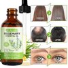 HUALIJIA Rosemary Oil for Hair Growth, 100% Pure Natural Rosemary Essential Oil - Anti Hair Loss Stimulate Hair Growth, Rosemary Hair Oil for All Hair Types, 2.02 Fl Oz