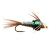 The Fly Fishing Place Bead Head Flash Back Pheasant Tail Nymph Fly Fishing Flies - Trout and Bass Wet Fly Pattern - 6 Flies Hook Size 16