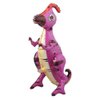 Self standing Dinosaur Tyrannosaurus Animal Balloons for Birthday Party Baby Shower Decoration Kit Inflatable Party Supplies Decorations Gift Kids and Adults (3D Parasaurolophus Rose Red)