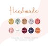 Niceye Handmade Baby Headbands Stretchy Nylon Headband with Bows for Infant Baby Toddler Girls- Pack of 10, Colorful, 5 x 5 x 0.7 inches