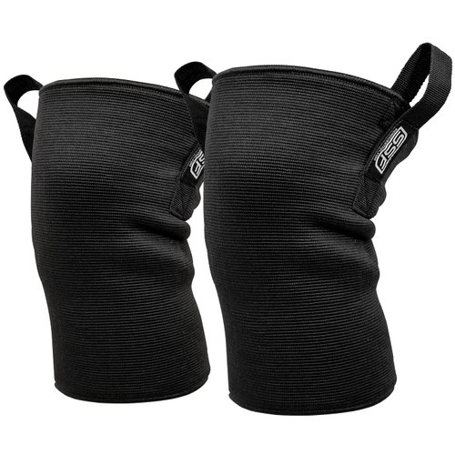 SERIOUS STEEL FITNESS Knee Sleeves, High Compression 3-Ply, Easy on and off handles to assist (Heavy, X-Large (16-19"))