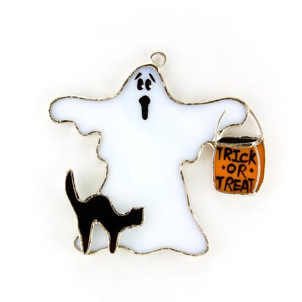 Switchables Glass Cover: Trick or Treat Ghost/Halloween