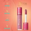 Juvia's Place Long Lasting Non-Sticky Luscious High Shine Glow Lip Gloss Reflect Sis!, 16 oz, Deep Peachy Beige Brown, Creamy and Smooth