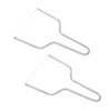 Honbay 2PCS Stainless Steel Butter Cheese Wire Cutters Slicers Knives for Kitchen (for soft cheese)